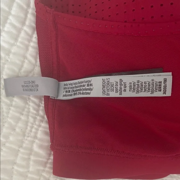 Victoria's Secret Deep Red Sports Bra - Picture 6 of 8